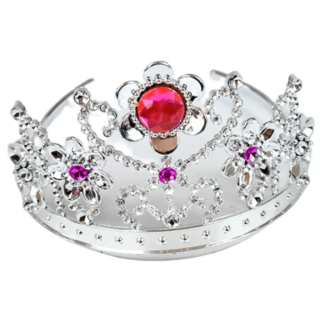 Prinzessinnen-Schönheitsset mit Tiara, Haarnadel, Ohrringen und Zauberstab kép 3