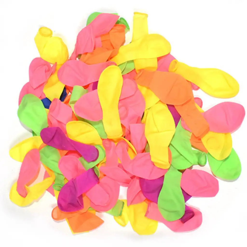 100+teiliges+farbiges+Wasserbomben-Set kép 2