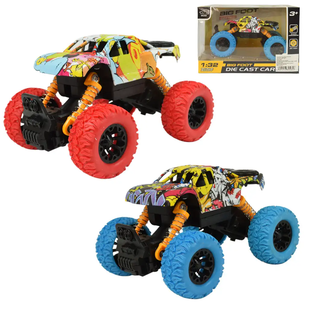 Big Foot Series: Offroad terepjáró kétféle változatban 13cm kép 1