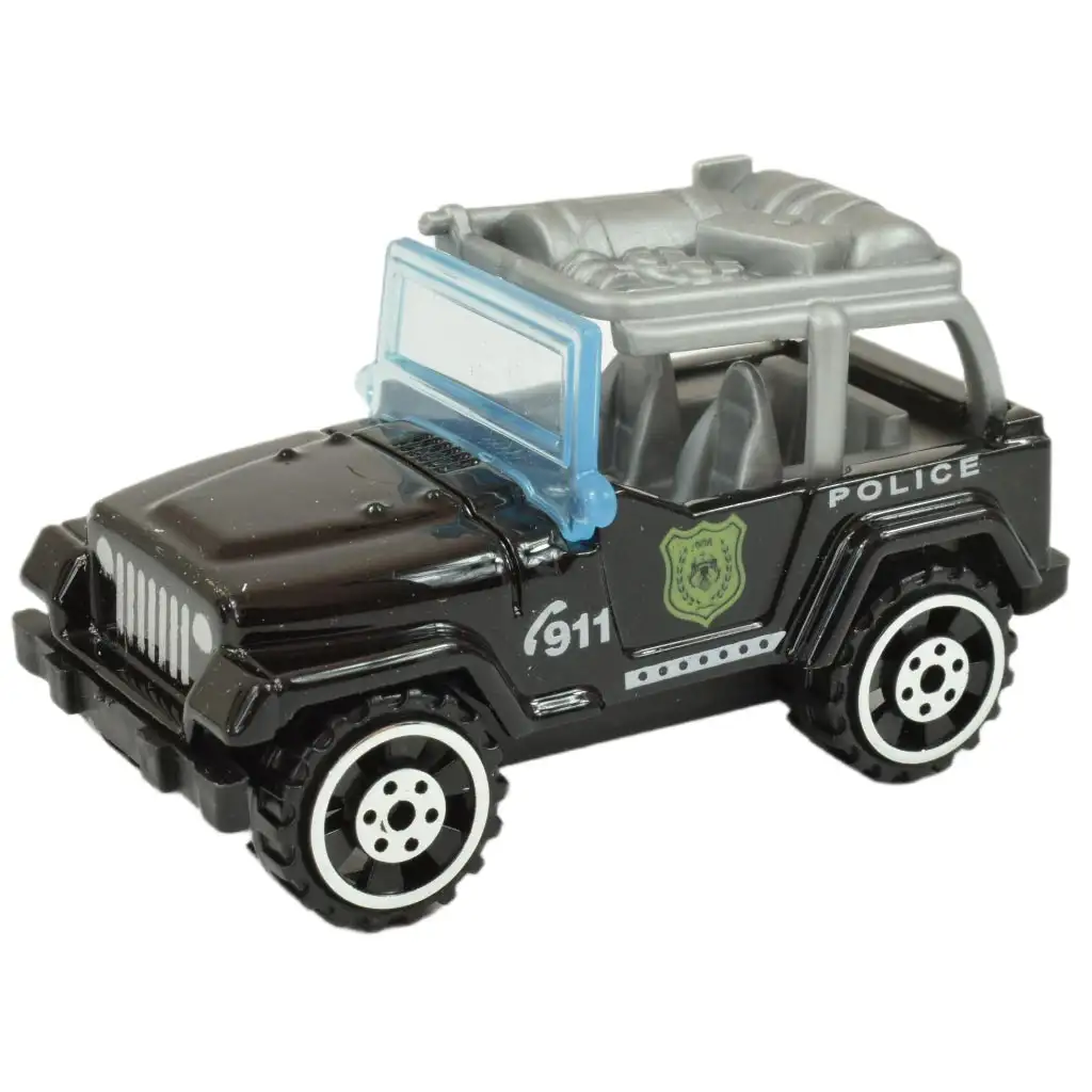 World of Trucks: Polizeiauto in verschiedenen Ausführungen 7cm kép 3