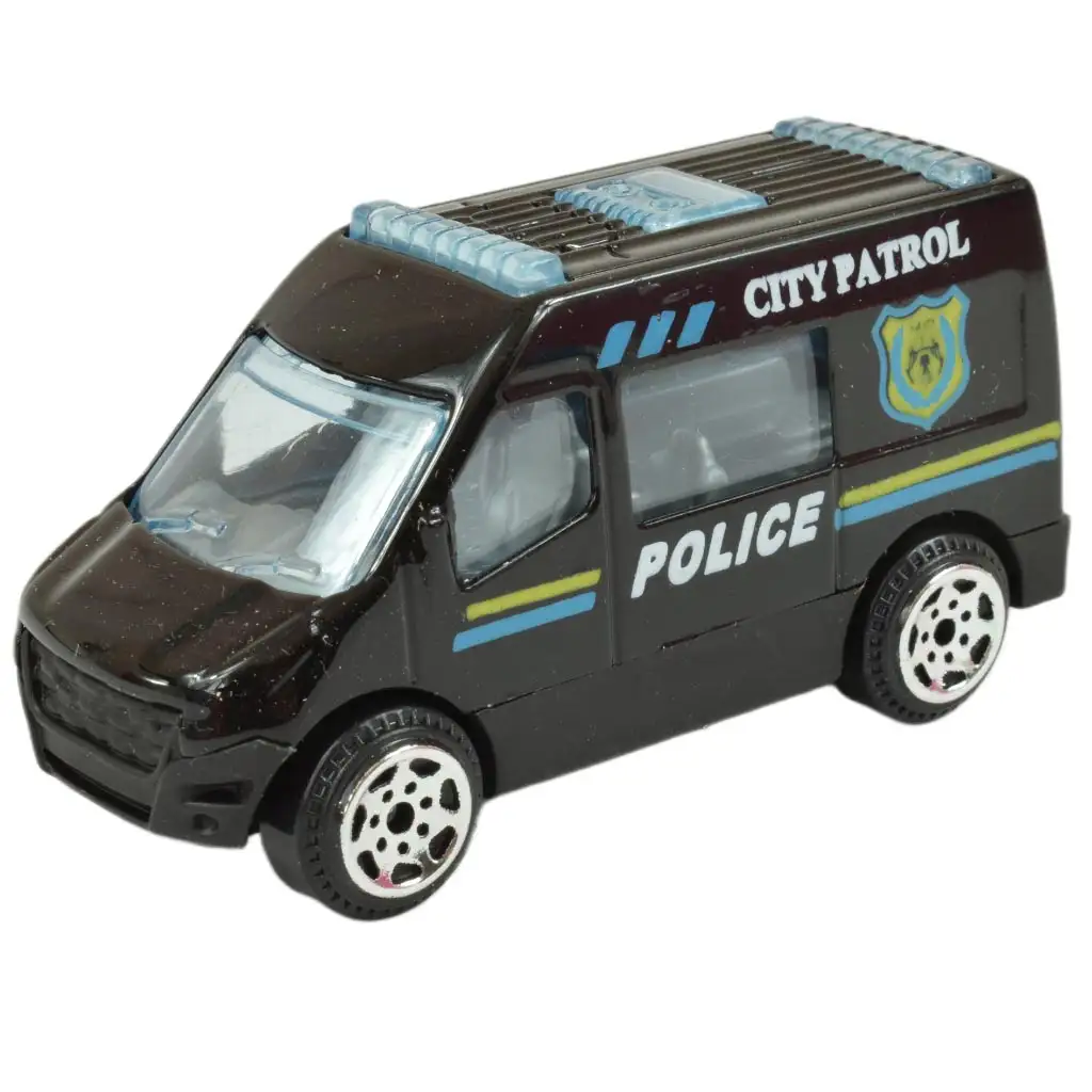 World of Trucks: Polizeiauto in verschiedenen Ausführungen 7cm kép 5