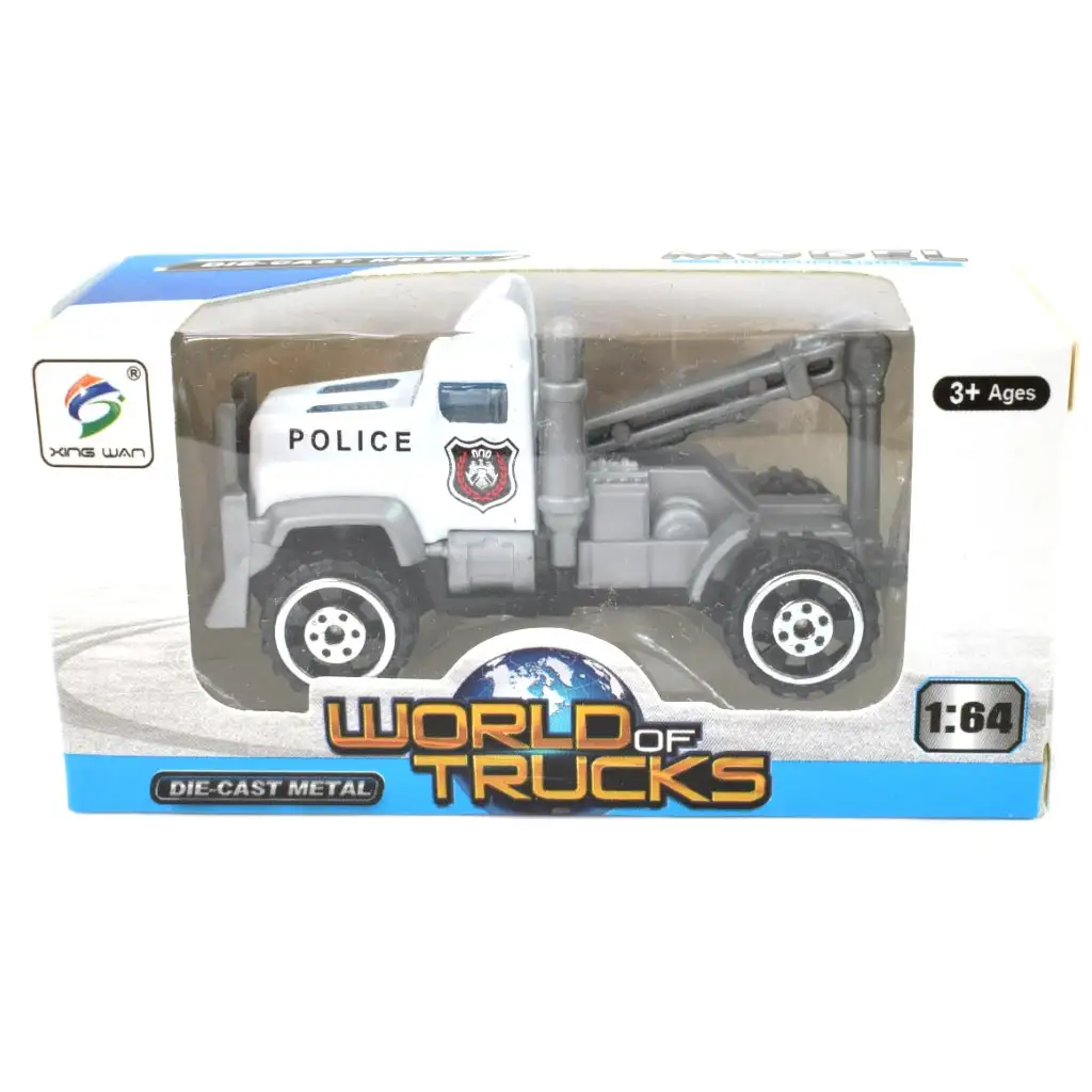 World of Trucks: Polizeiauto in verschiedenen Ausführungen 7cm kép 6