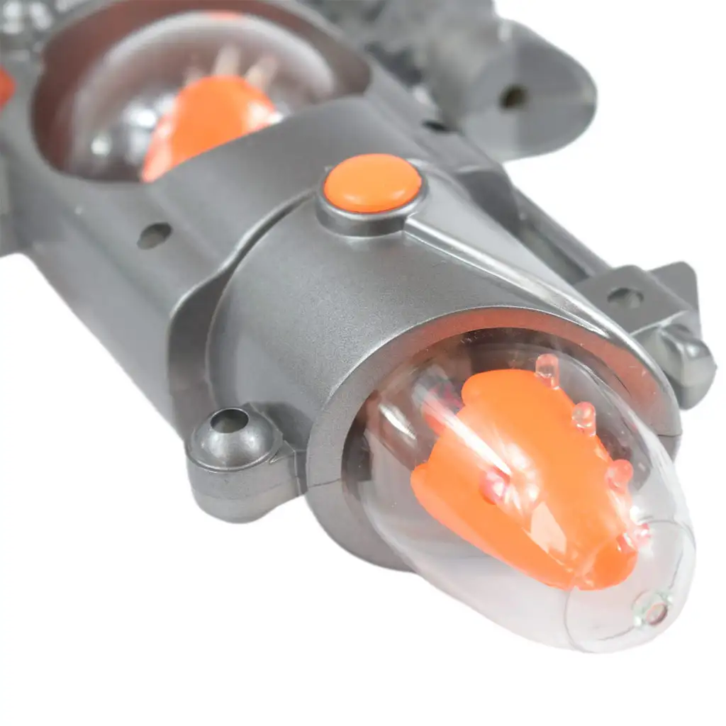 Space Warrior: Elektrische Weltraumwaffe mit Licht und Ton 27cm kép 2