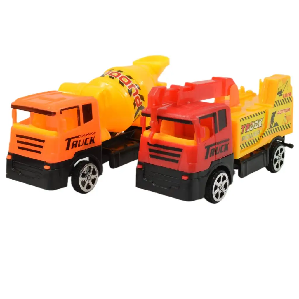 Heavy Duty: Bau-Spielset mit Schwungrad-Autos und Zubehör kép 3