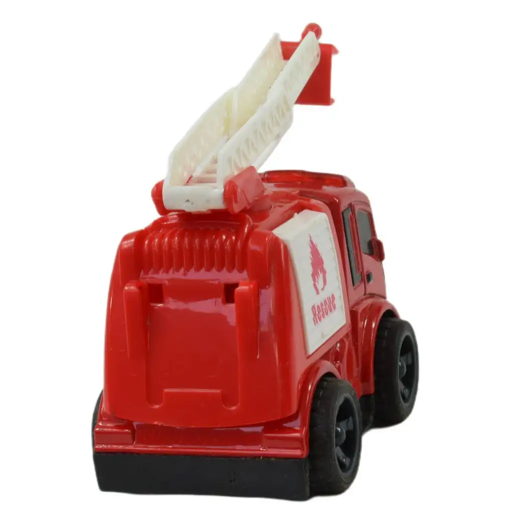 Feuerwehr: Feuerwehrauto in zwei Varianten, mit Schwungradantrieb 1 Stück kép 4