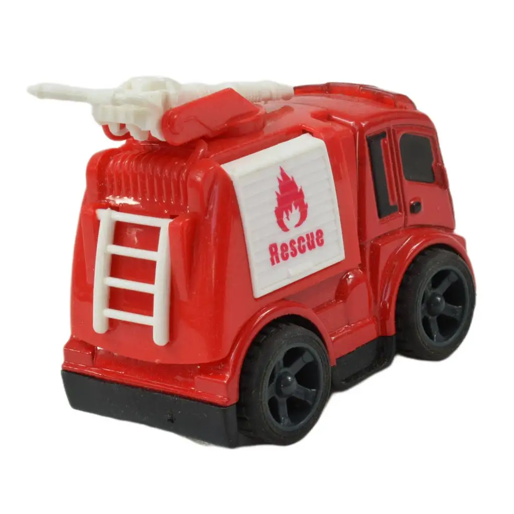 Feuerwehr: Feuerwehrauto in zwei Varianten, mit Schwungradantrieb 1 Stück kép 5