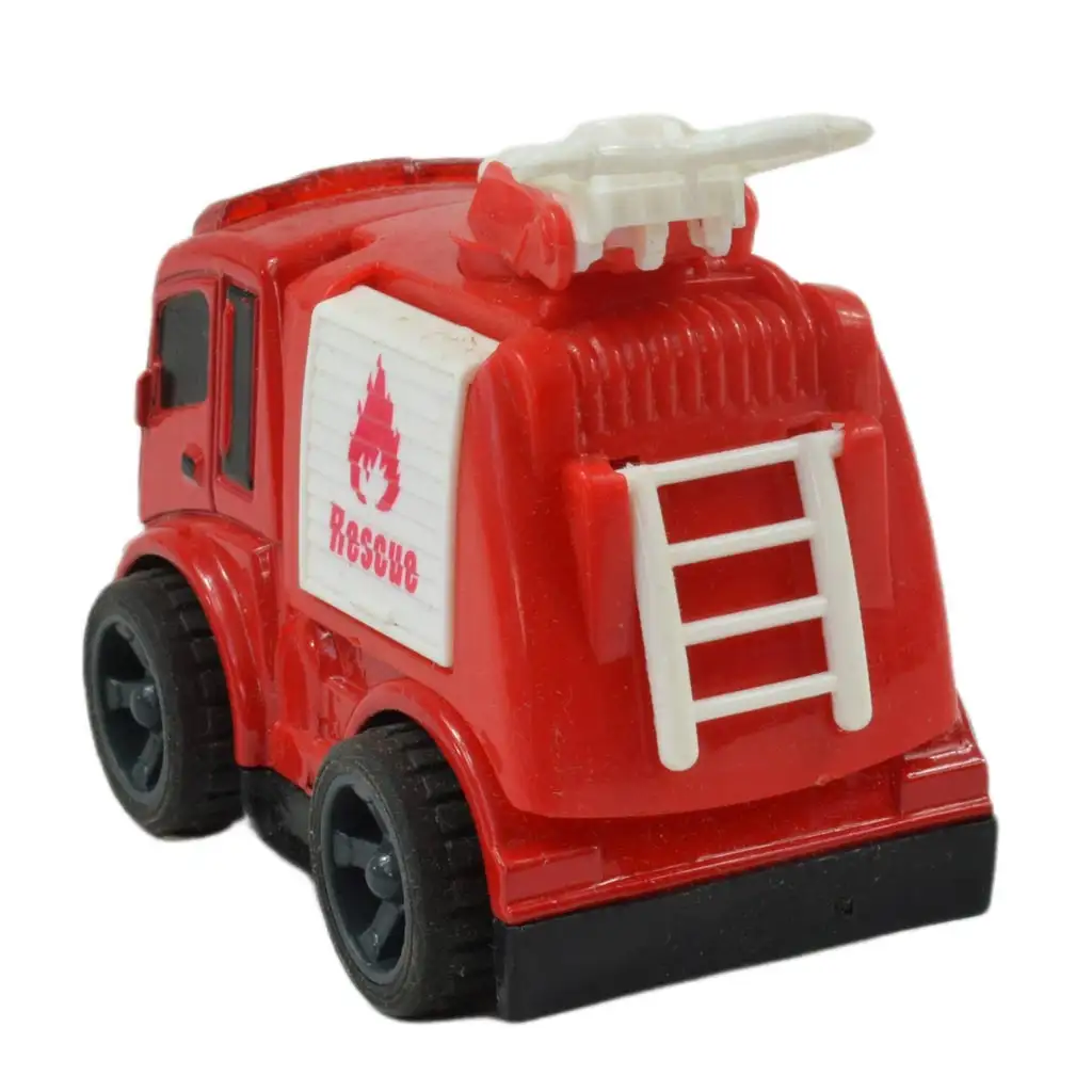 Feuerwehr: Feuerwehrauto in zwei Varianten, mit Schwungradantrieb 1 Stück kép 6