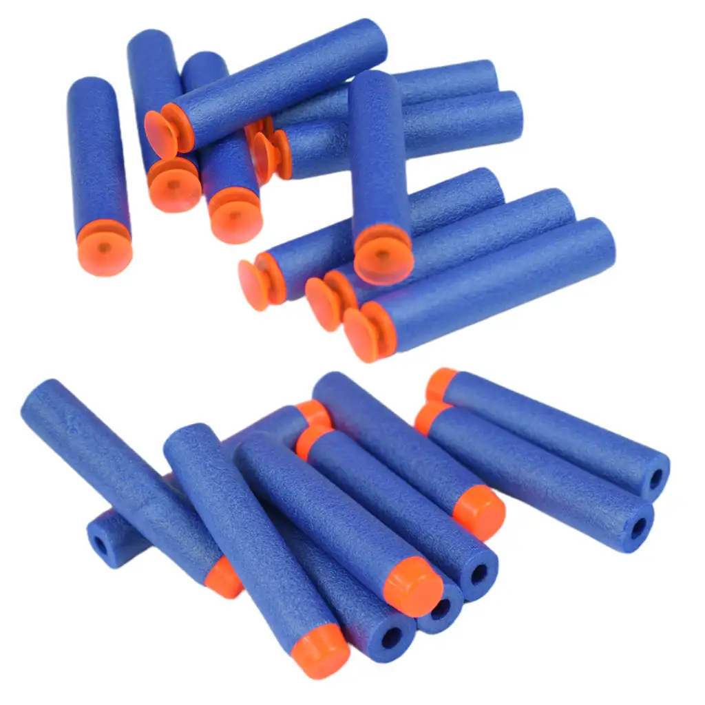 Soft Bullet Gun: Elektrische Schaumstoffpistole mit Magazin und Munition in zwei Varianten 60cm kép 8