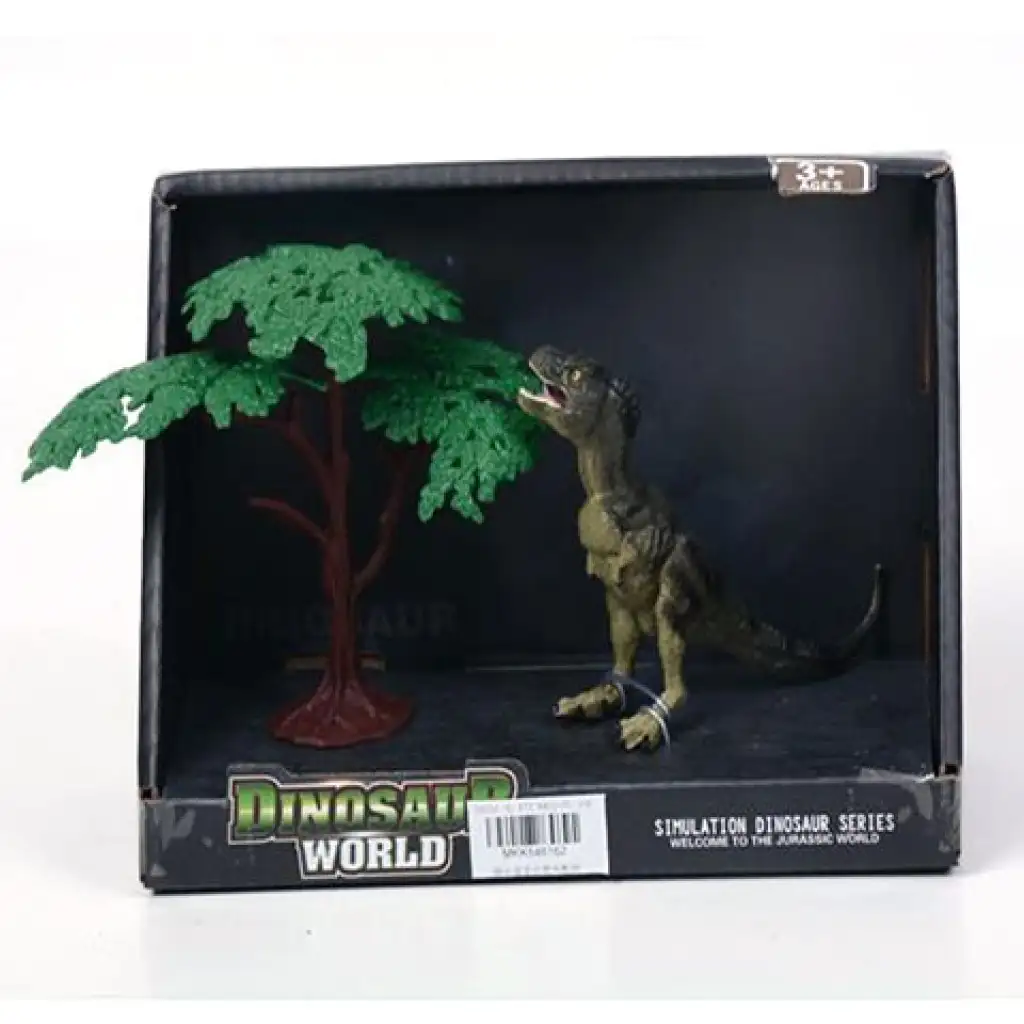 T-rex figura fával 12cm kép 1