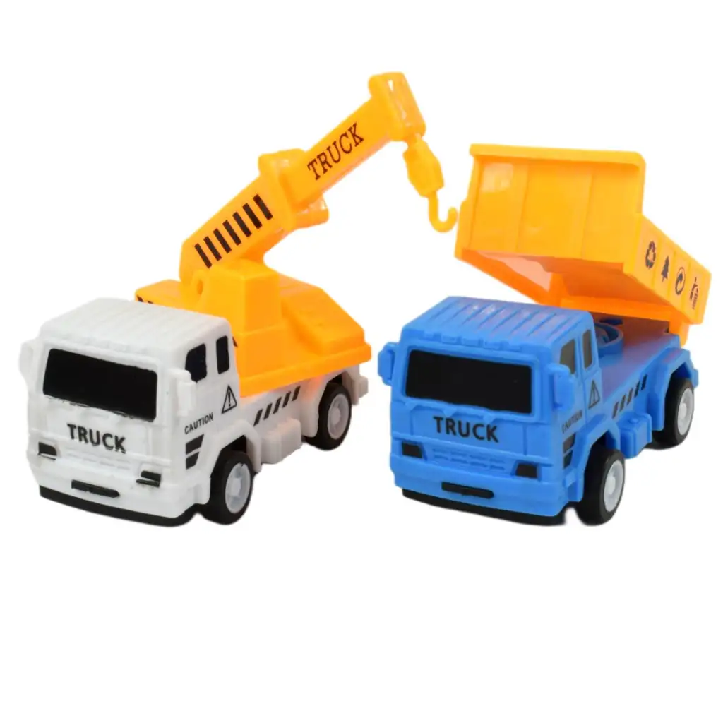 Truck Working: 7-teiliges Schwungrad-Bausatz-Set mit Autos, Fahrzeugen und Zubehör kép 2