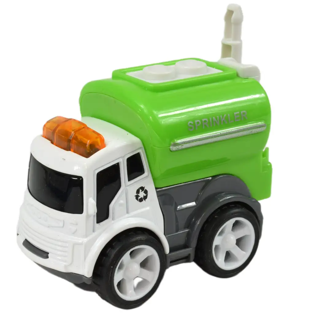 Speed Racer: Schwungrad-Müllwagen in verschiedenen Ausführungen 6cm 1 Stück kép 2