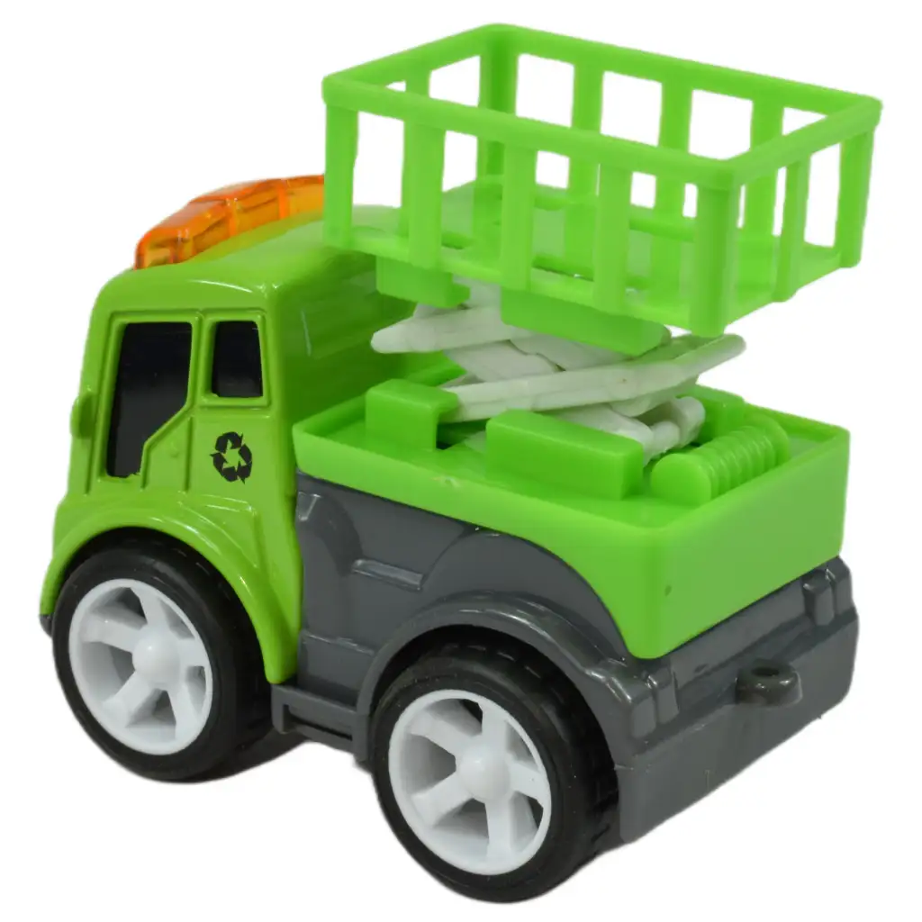 Speed Racer: Schwungrad-Müllwagen in verschiedenen Ausführungen 6cm 1 Stück kép 4