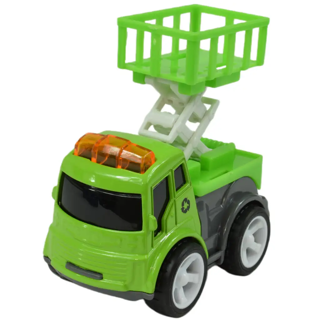 Speed Racer: Schwungrad-Müllwagen in verschiedenen Ausführungen 6cm 1 Stück kép 3