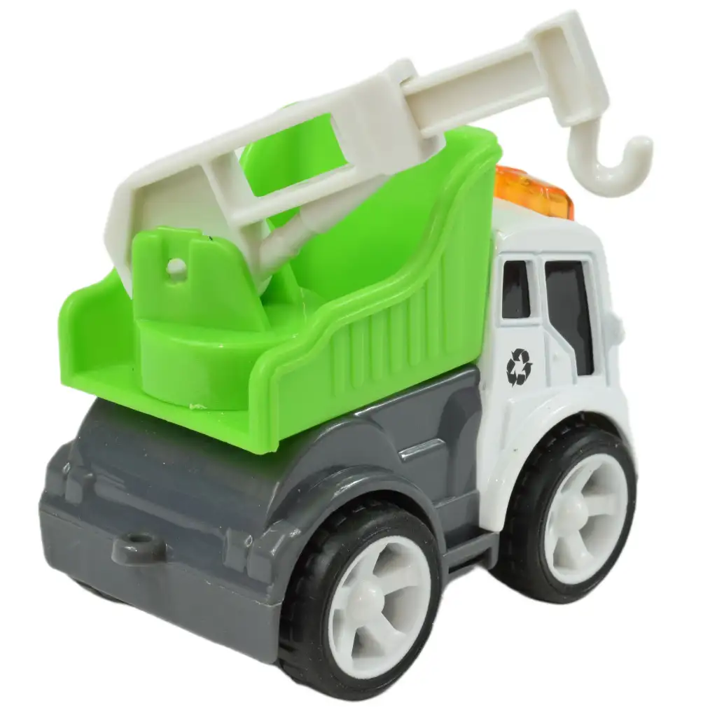 Speed Racer: Schwungrad-Müllwagen in verschiedenen Ausführungen 6cm 1 Stück kép 6