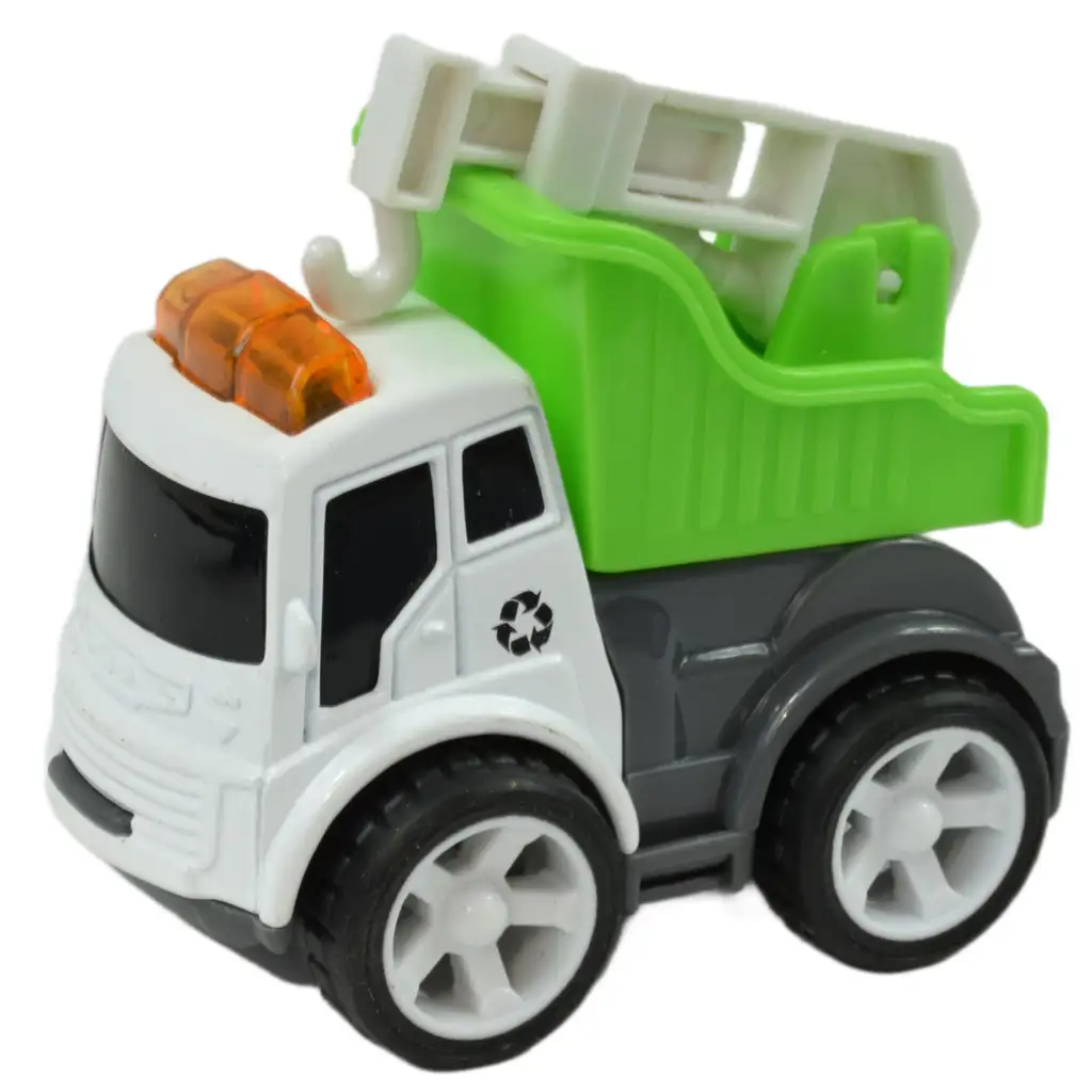 Speed Racer: Schwungrad-Müllwagen in verschiedenen Ausführungen 6cm 1 Stück kép 5