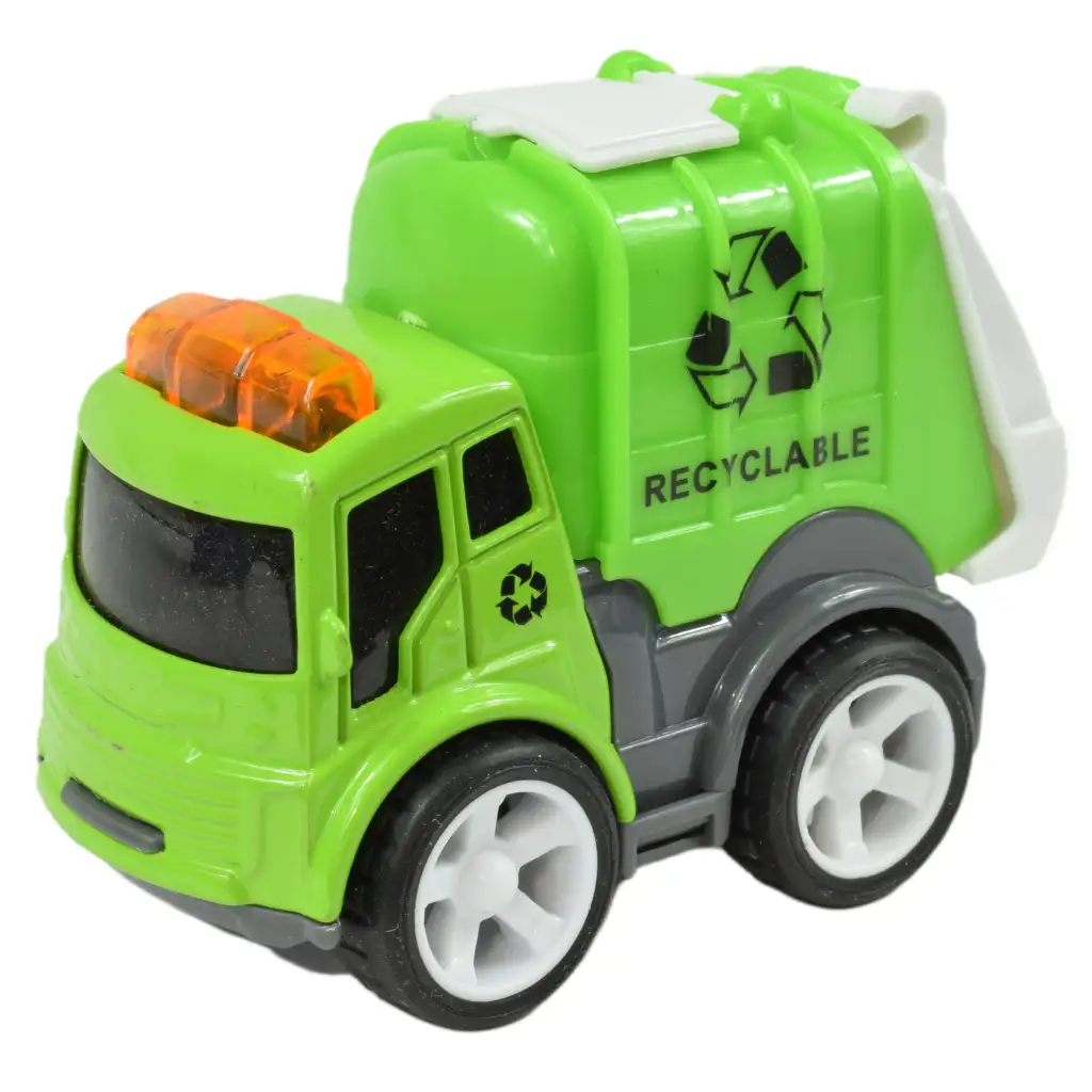 Speed Racer: Schwungrad-Müllwagen in verschiedenen Ausführungen 6cm 1 Stück kép 7