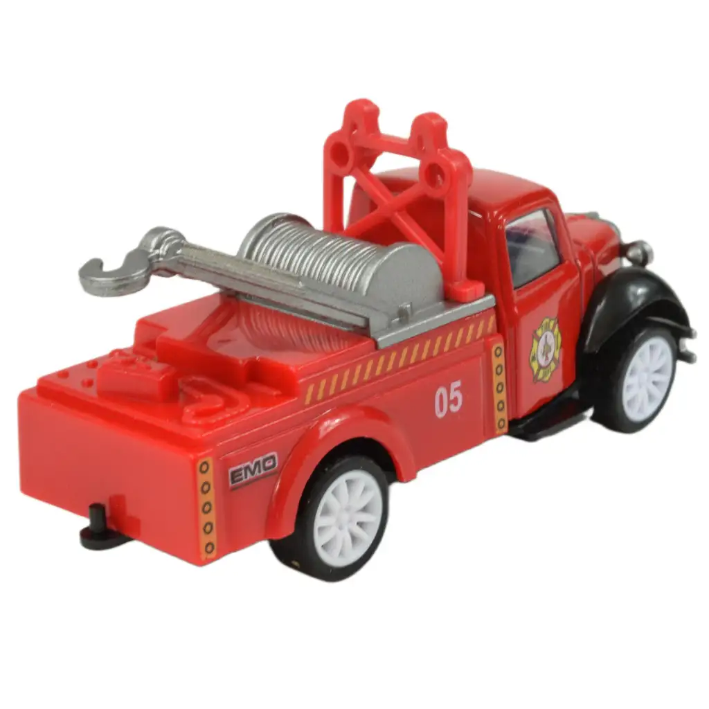 Speed Racer: Schwungrad-Feuerwehrwagen in verschiedenen Ausführungen 7cm 1 Stück kép 3