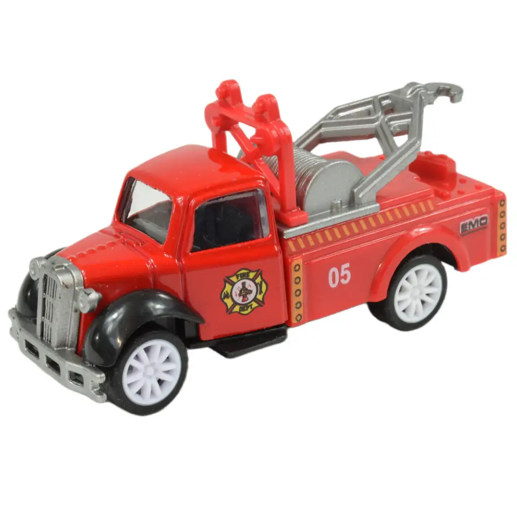 Speed Racer: Schwungrad-Feuerwehrwagen in verschiedenen Ausführungen 7cm 1 Stück kép 2