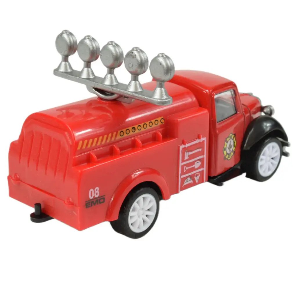 Speed Racer: Schwungrad-Feuerwehrwagen in verschiedenen Ausführungen 7cm 1 Stück kép 5