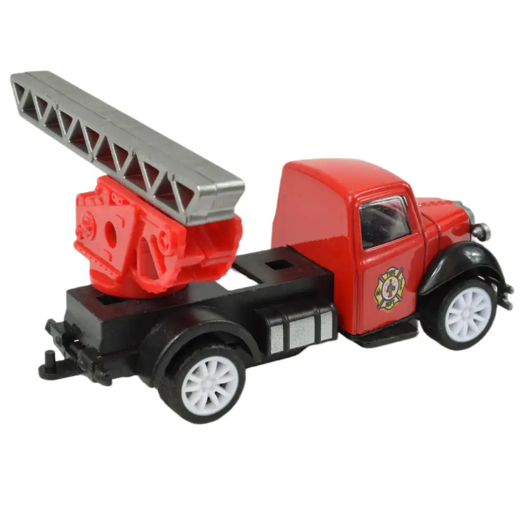 Speed Racer: Schwungrad-Feuerwehrwagen in verschiedenen Ausführungen 7cm 1 Stück kép 7