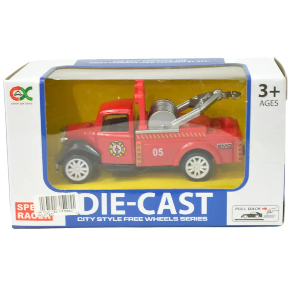 Speed Racer: Schwungrad-Feuerwehrwagen in verschiedenen Ausführungen 7cm 1 Stück kép 8