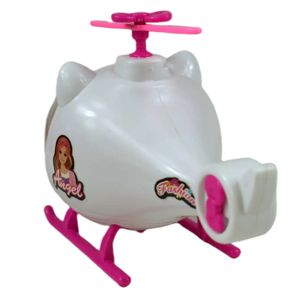 Fashion Sport Car: Rosa Sportwagen-Set mit Licht und Sound, mit Hubschrauber kép 14