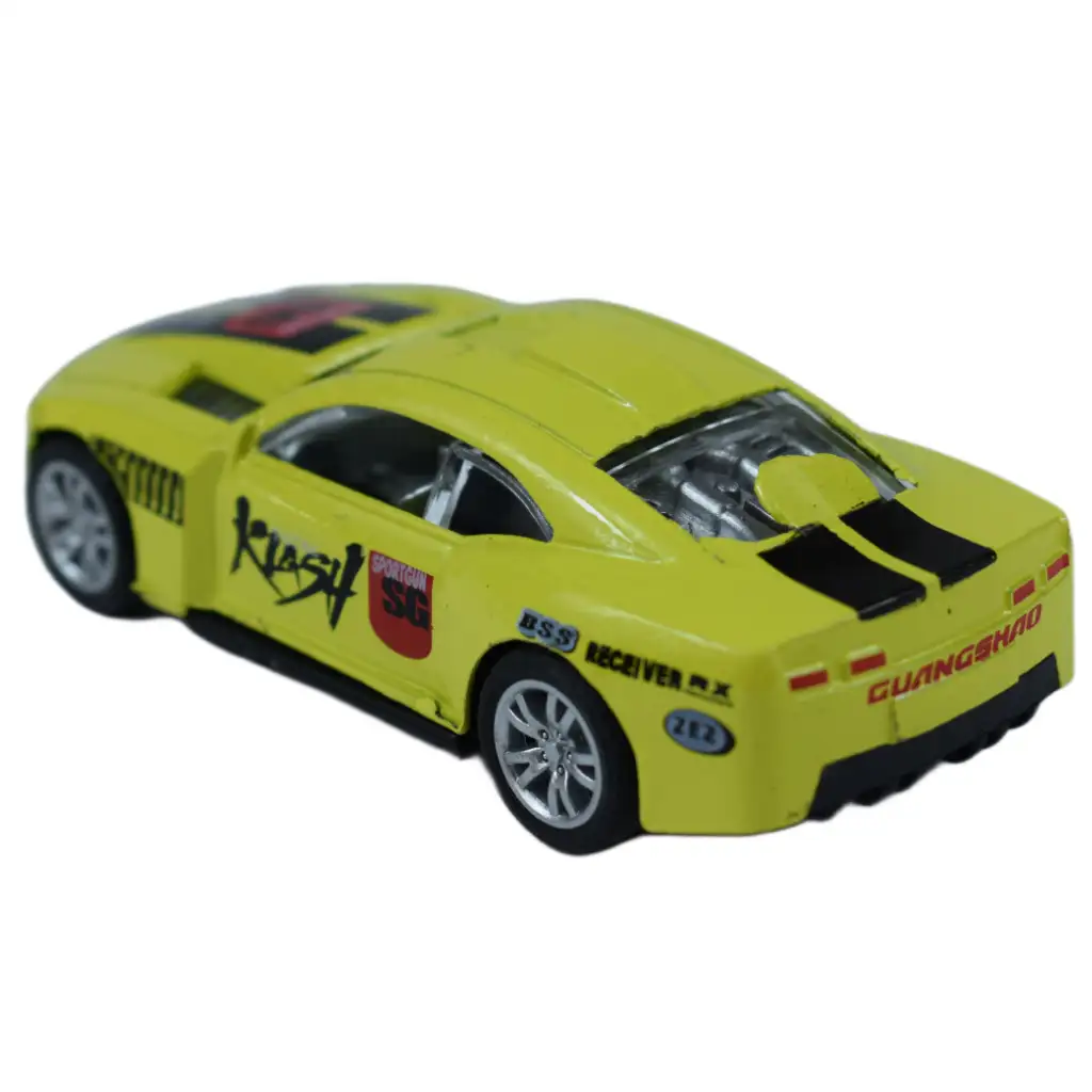 Automodell: Metall-Rennwagen in verschiedenen Ausführungen 7cm 1/50 1 Stück kép 3