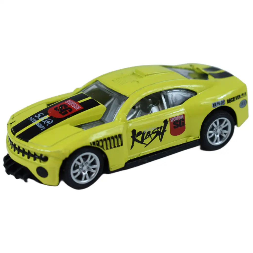 Automodell: Metall-Rennwagen in verschiedenen Ausführungen 7cm 1/50 1 Stück kép 2