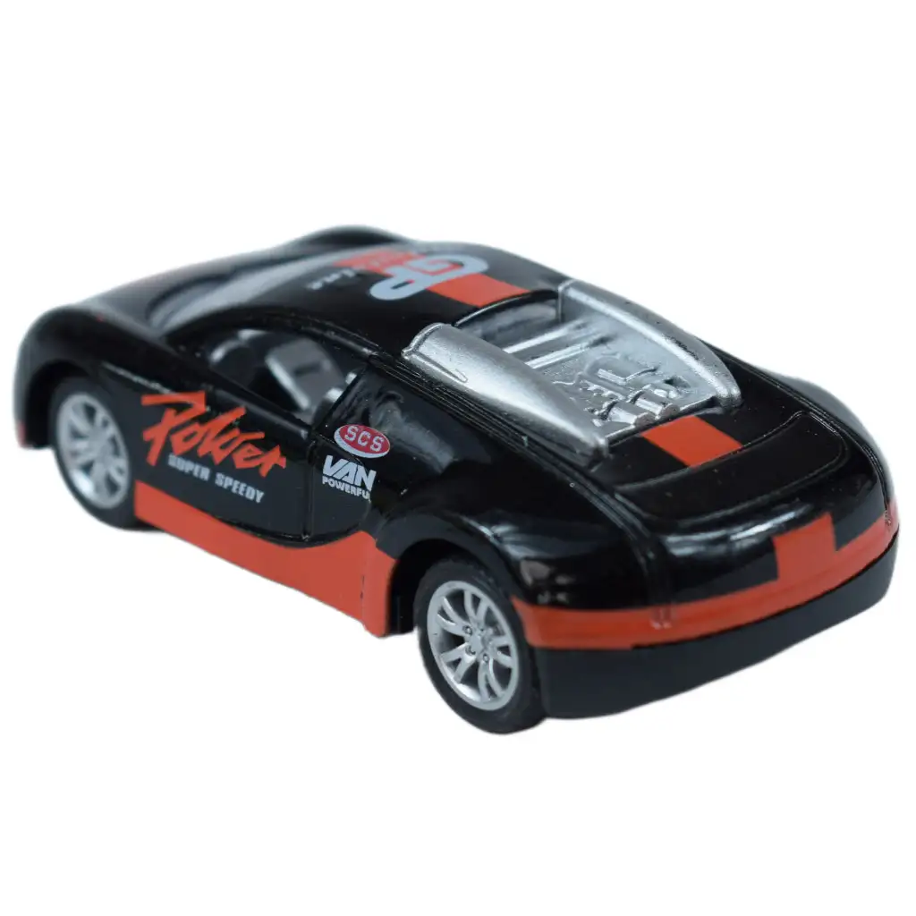 Automodell: Metall-Rennwagen in verschiedenen Ausführungen 7cm 1/50 1 Stück kép 5