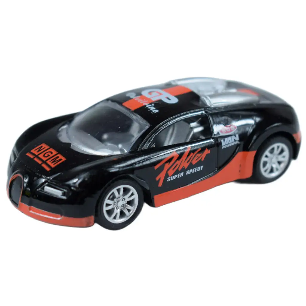 Automodell: Metall-Rennwagen in verschiedenen Ausführungen 7cm 1/50 1 Stück kép 4