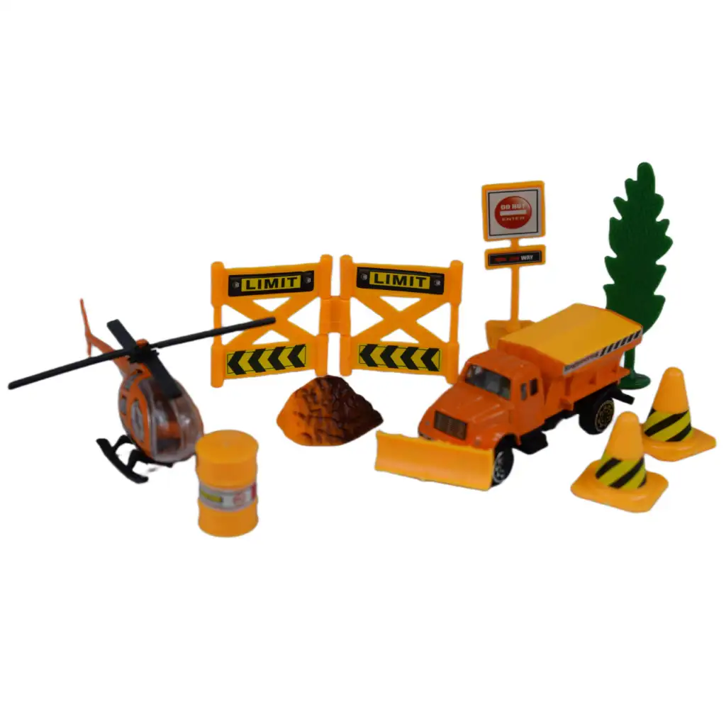 Construction Crew: Bausatz für Bauwesen mit Fahrzeugen in verschiedenen Varianten 1 Stück kép 6