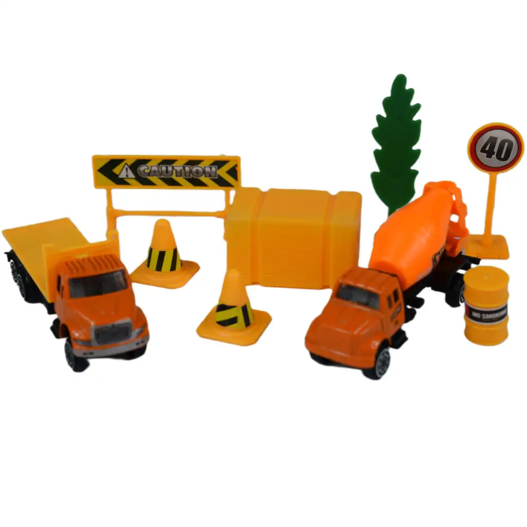 Construction Crew: Bausatz für Bauwesen mit Fahrzeugen in verschiedenen Varianten 1 Stück kép 8