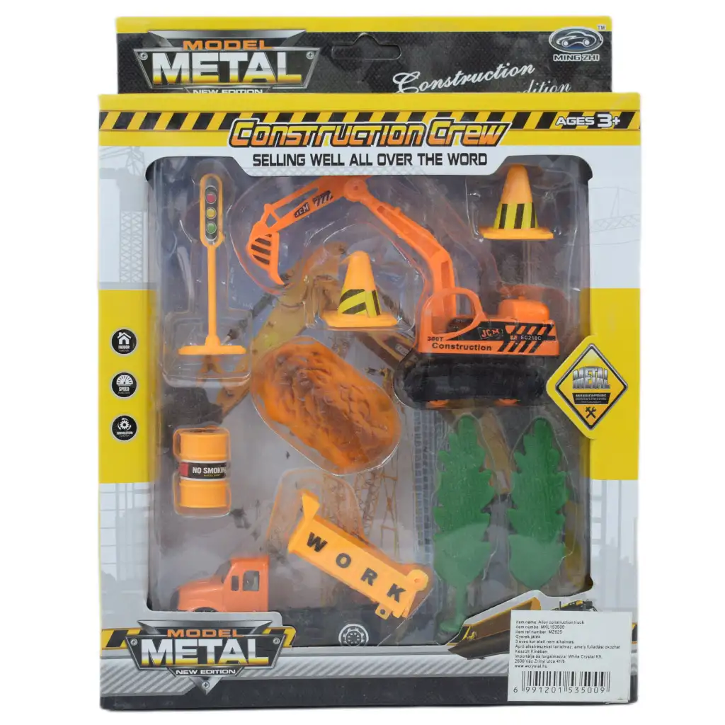 Construction Crew: Bausatz für Bauwesen mit Fahrzeugen in verschiedenen Varianten 1 Stück kép 10