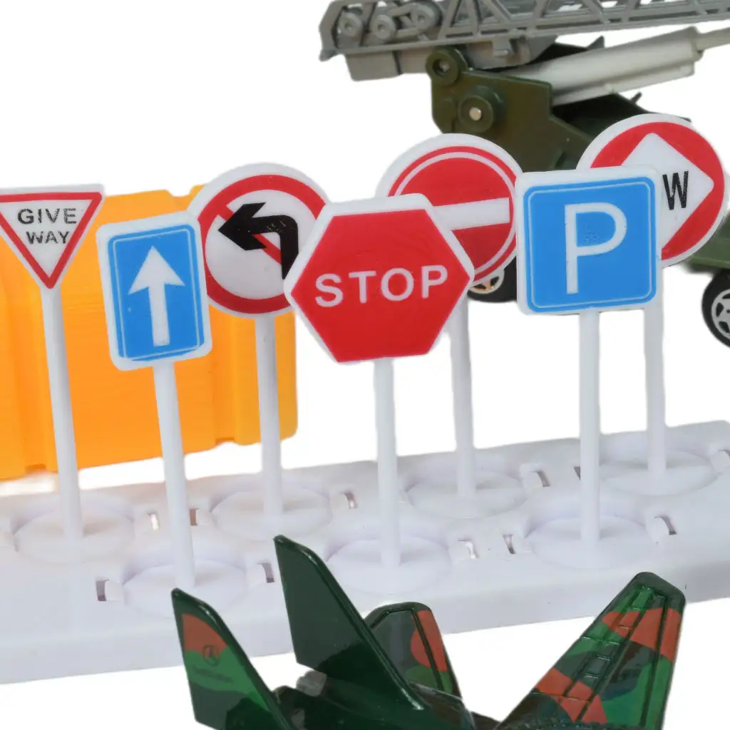 Super Army: Militärspielset mit Fahrzeugen aus Metall und Schwungradflugzeug in zwei Varianten kép 6