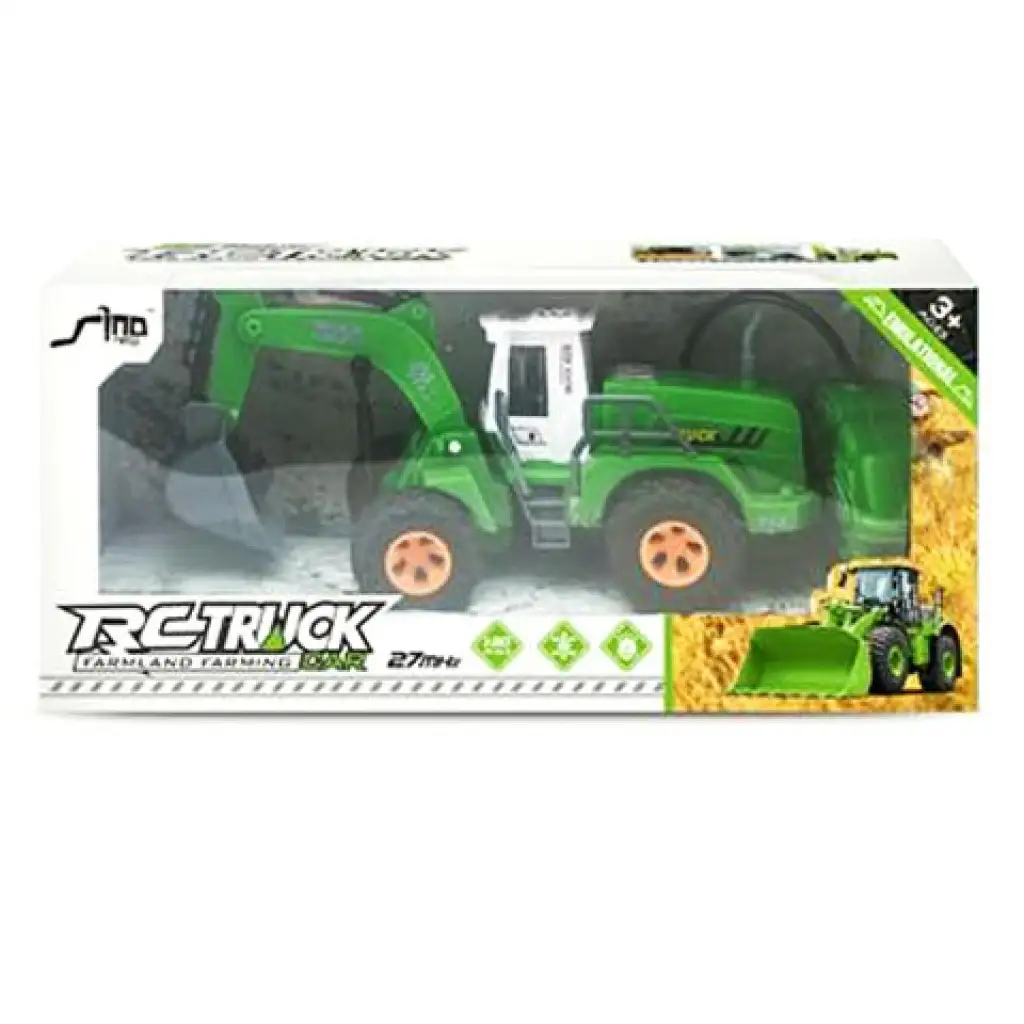 RC Truck grünes ferngesteuertes Arbeitsfahrzeug 1/30 27MHz
