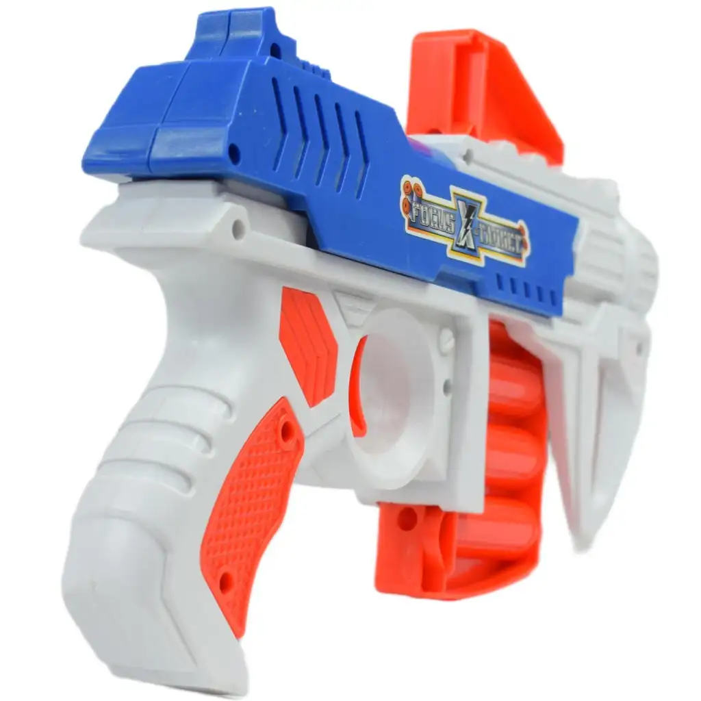 Dart League: Elektronische drehbare Zielscheibe, manuelle Schaumstoffpistole und Geschosse kép 5