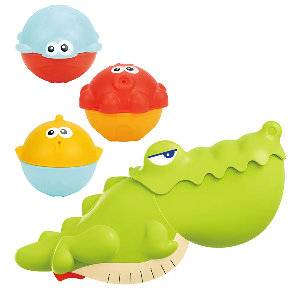 Happy World: Griesgrämiger Kroki Badespiel mit Meerestieren kép 2