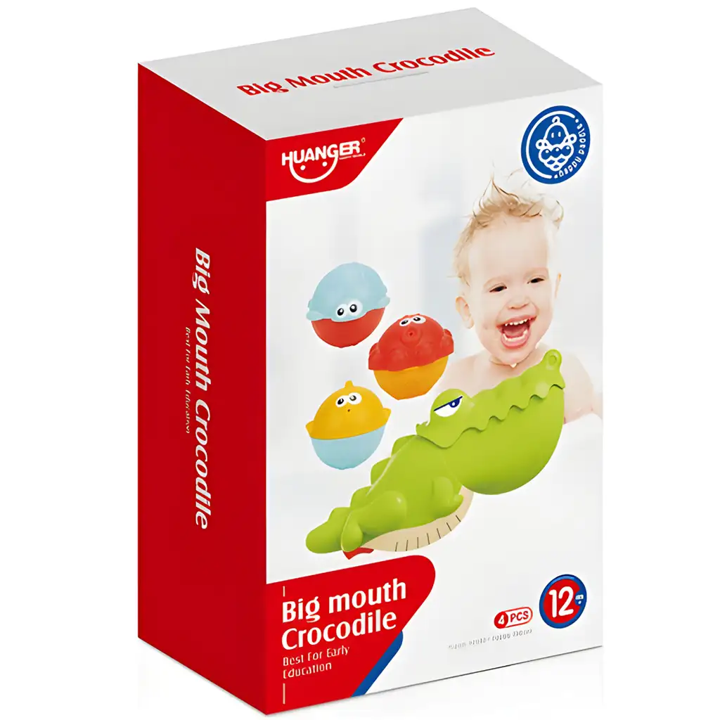 Happy World: Griesgrämiger Kroki Badespiel mit Meerestieren kép 3