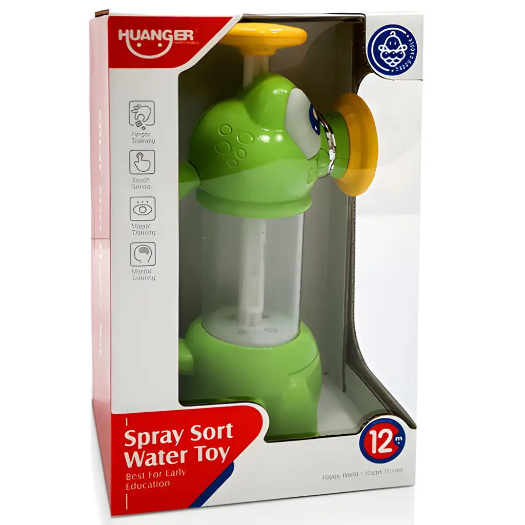 Happy World: Spritzendes Krokodil-Badespielzeug kép 3