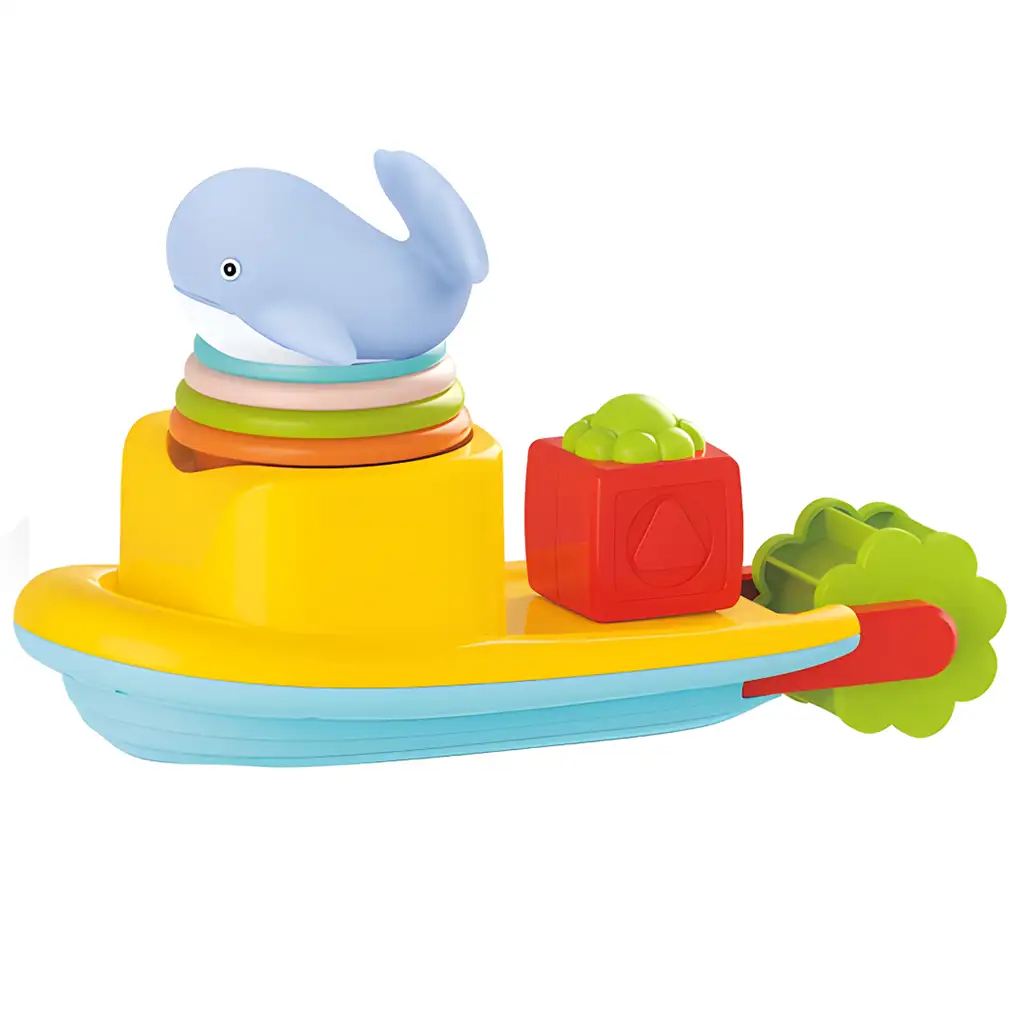 Happy World: Walfangboot-Badespielzeug kép 2