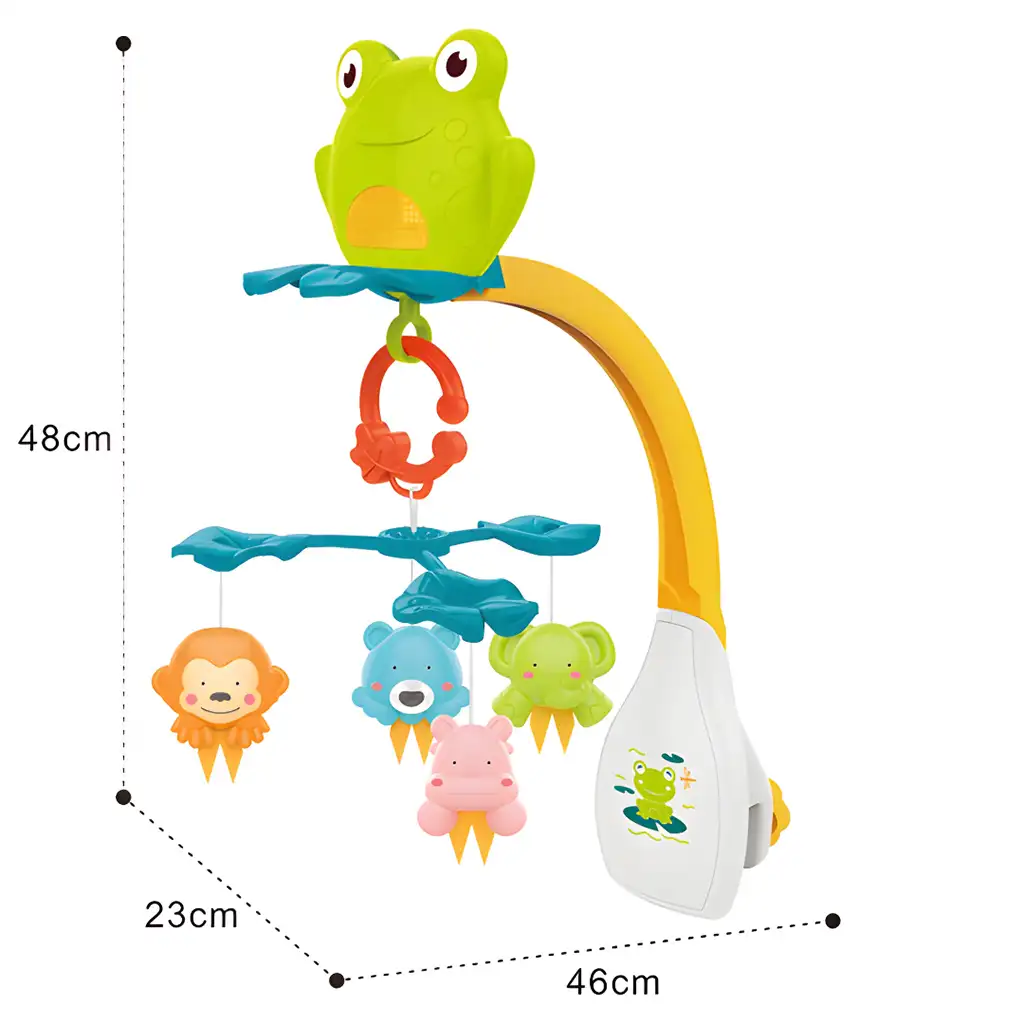 Music World: Fröhlicher Breki-Baby-Mobile mit Geräusch kép 3