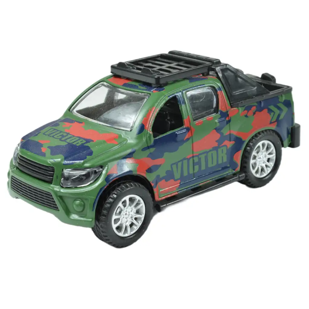 Fast Racer: Schwungrad PickUp-Geländewagen in verschiedenen Ausführungen 11cm kép 5