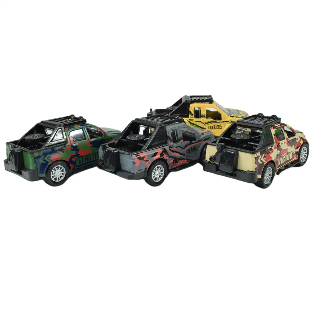 Fast Racer: Schwungrad PickUp-Geländewagen in verschiedenen Ausführungen 11cm kép 6