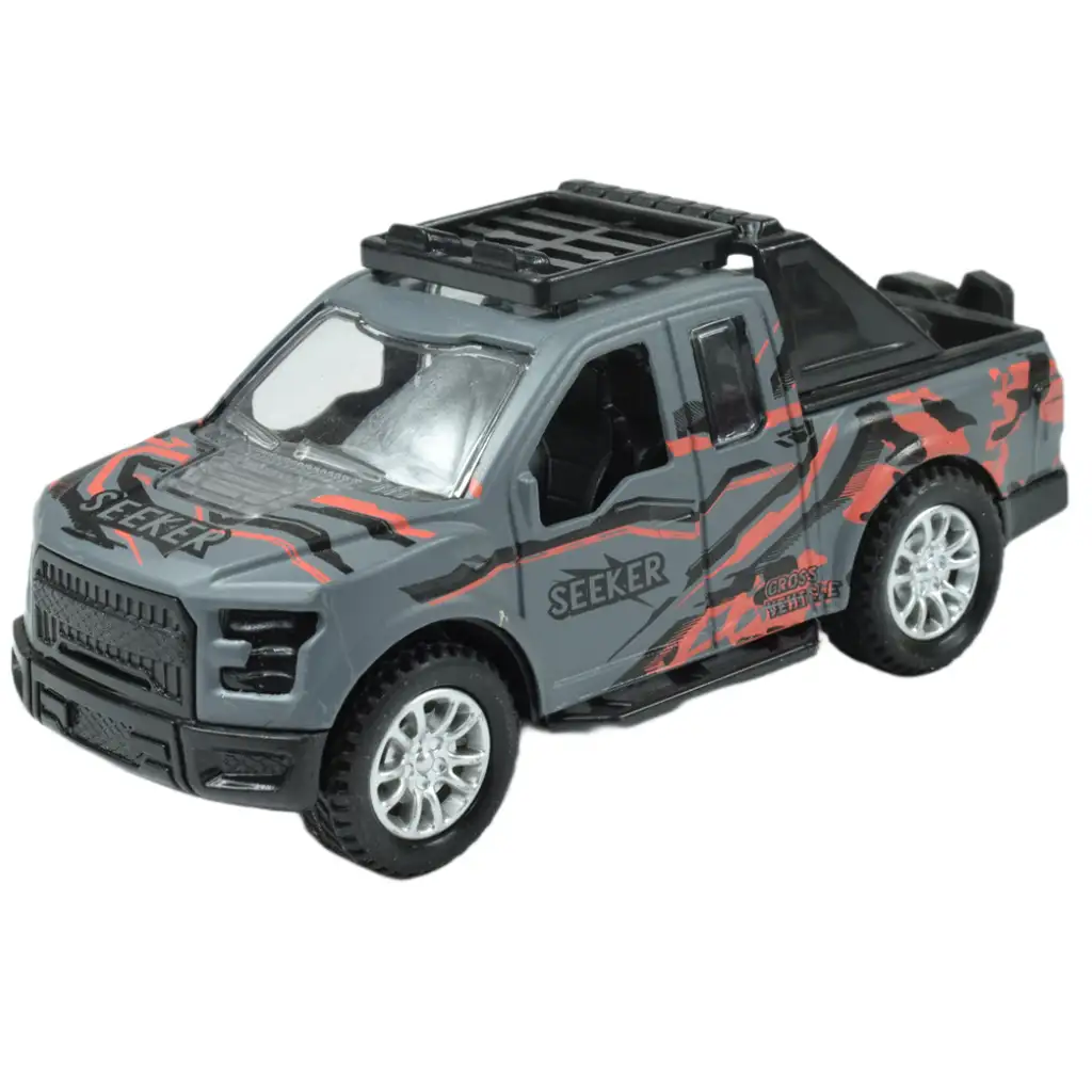 Fast Racer: Schwungrad PickUp-Geländewagen in verschiedenen Ausführungen 11cm kép 2