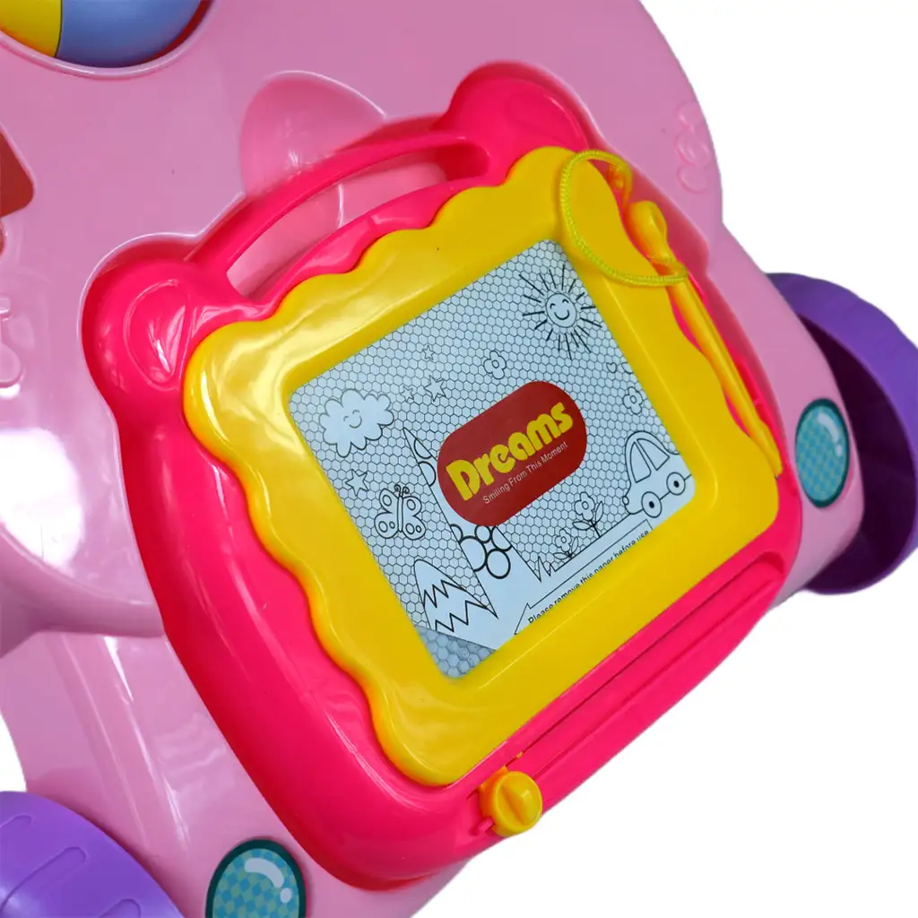 Happy World: Rosa Gehfrei zur Förderung von Fähigkeiten kép 4