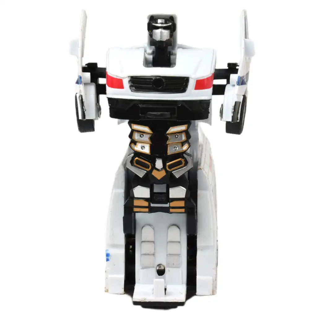 Ambulanz: Rettungswagen, der sich in einen Roboter verwandelt, in zwei Varianten, 13 cm kép 5