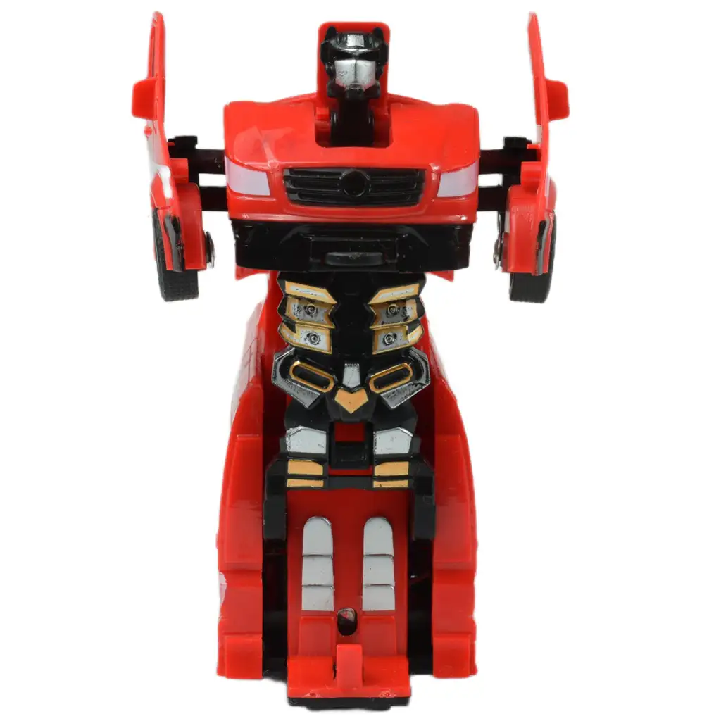 Ambulanz: Rettungswagen, der sich in einen Roboter verwandelt, in zwei Varianten, 13 cm kép 9