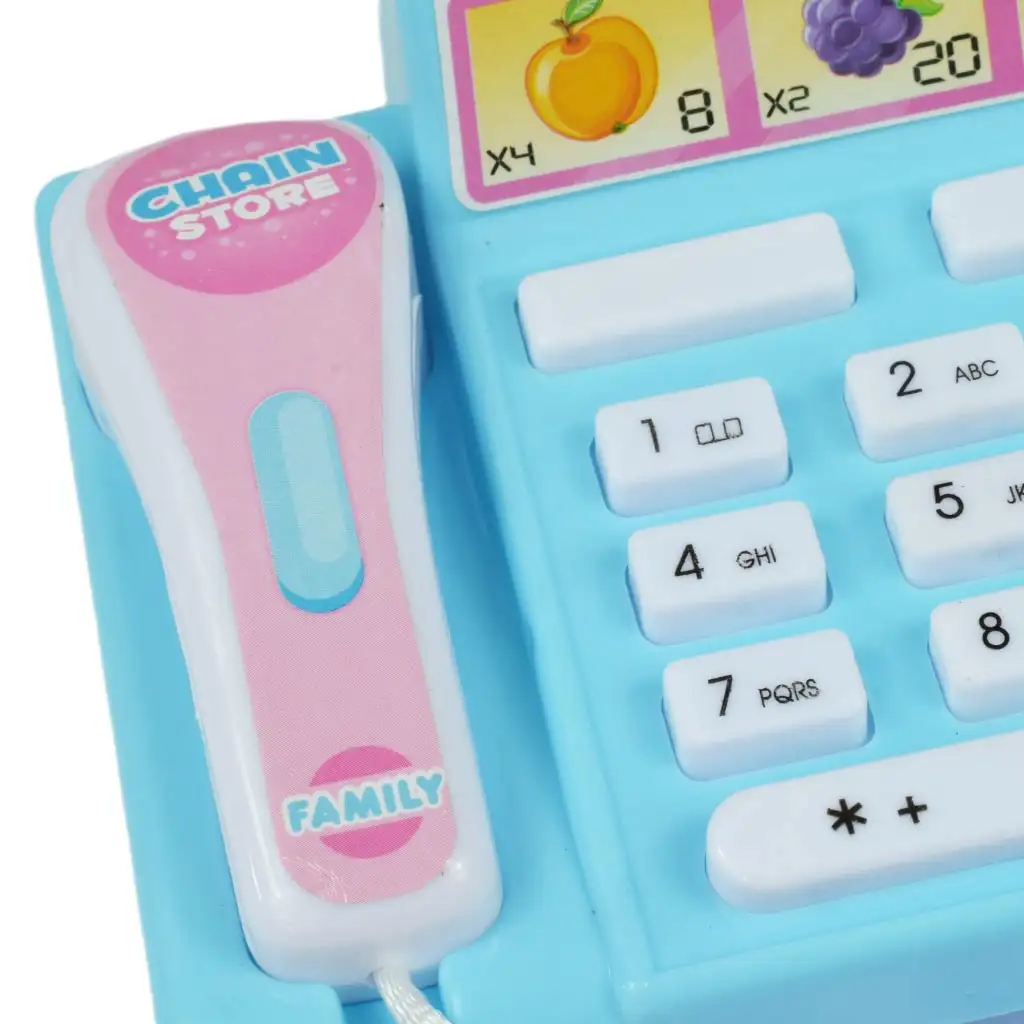 Happy Shopping: Registrierkasse mit öffnender Kasse in zwei Varianten 12,5 cm kép 6