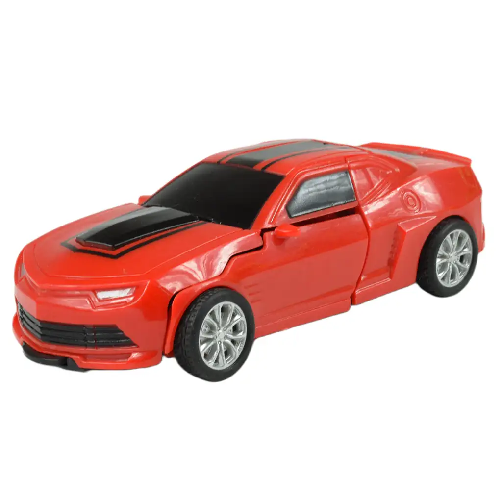 Rennwagen: Schwungrad-Sportwagen, der sich in einen Roboter verwandelt, in verschiedenen Ausführungen, 13 cm kép 3