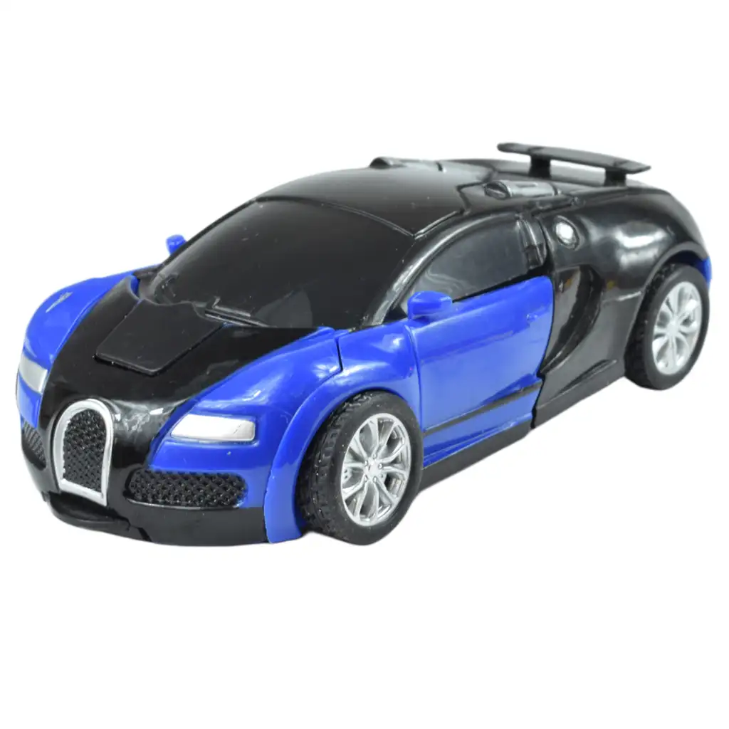 Rennwagen: Schwungrad-Sportwagen, der in einen Roboter umgewandelt werden kann, in verschiedenen Ausführungen, 13 cm kép 4